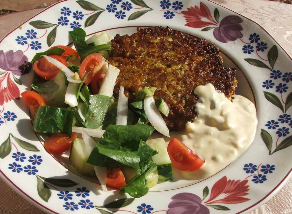 Child-friendly vegetable fritters