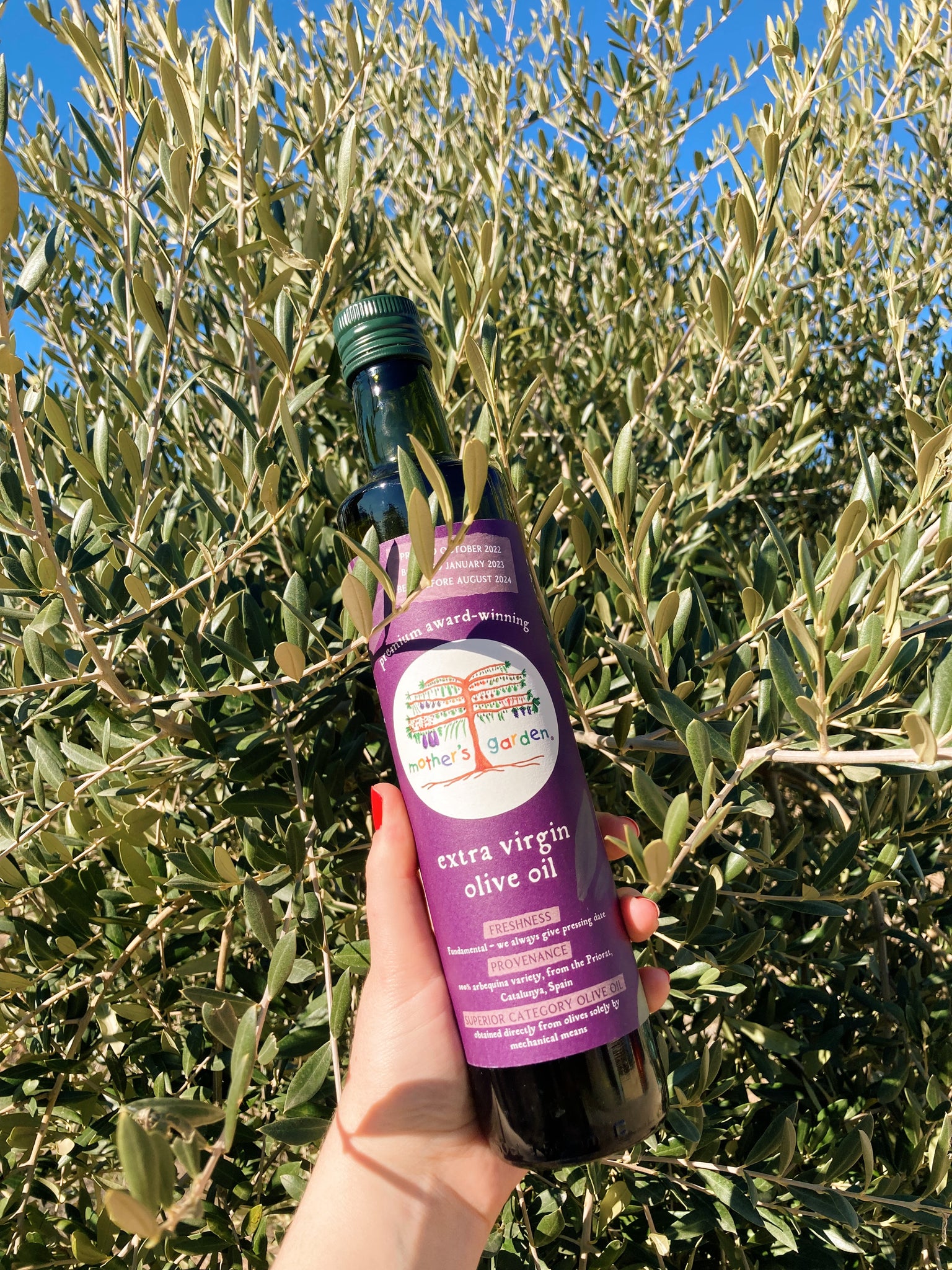 Mother's Garden, Extra Virgin Olive Oil – Mother's Garden